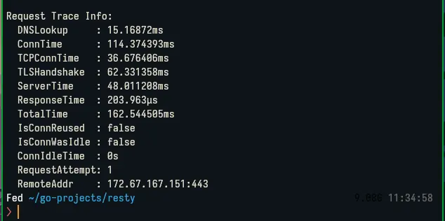 enabletrace en golang